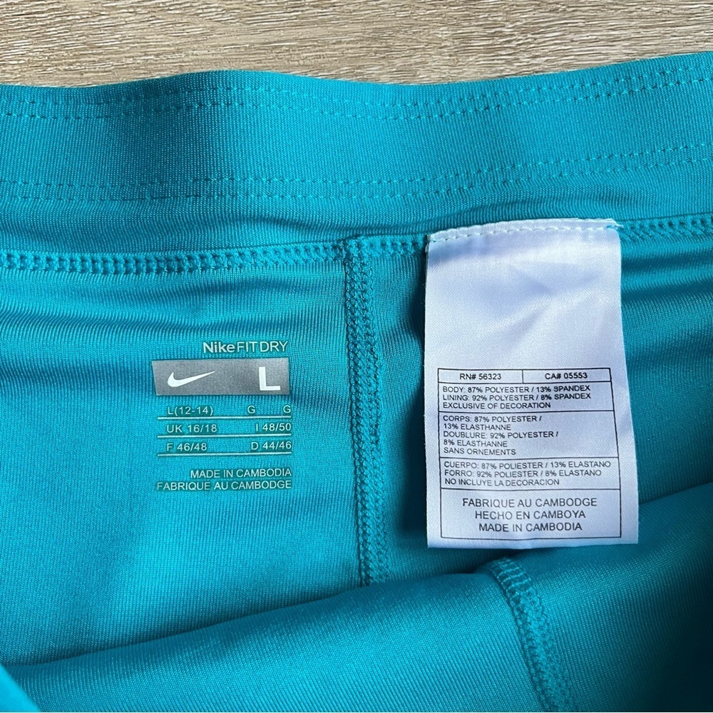 Nike Fit Dry pink skort Teal Blue SZ XL - Picture 3 of 7